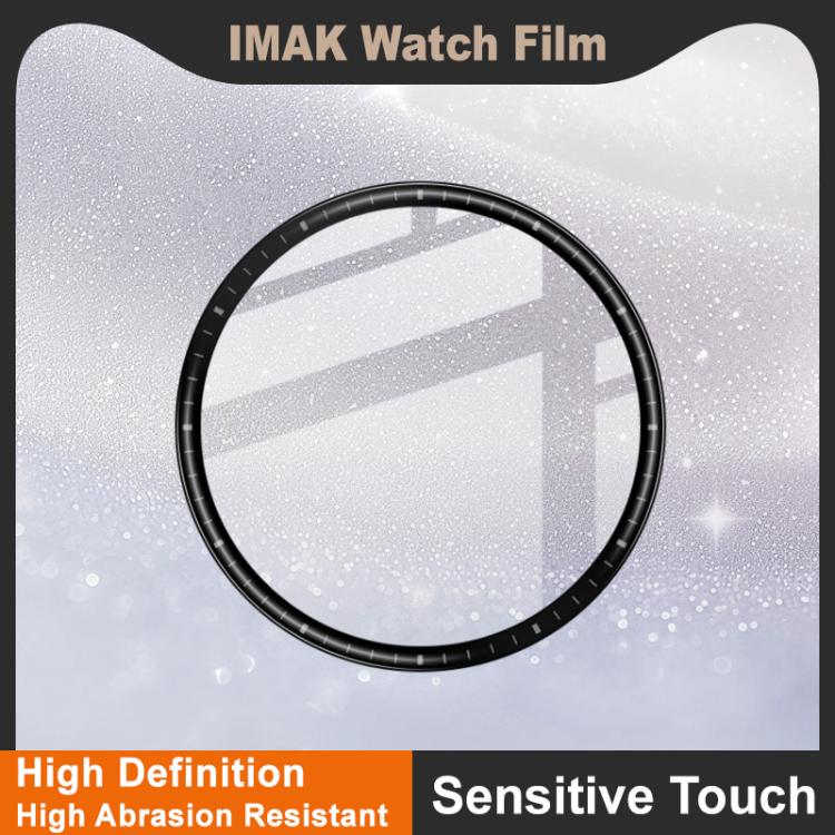 For Honor Watch 6 Plus IMAK Black Scale Version Plexiglass HD Watch Protective Film - Image 4
