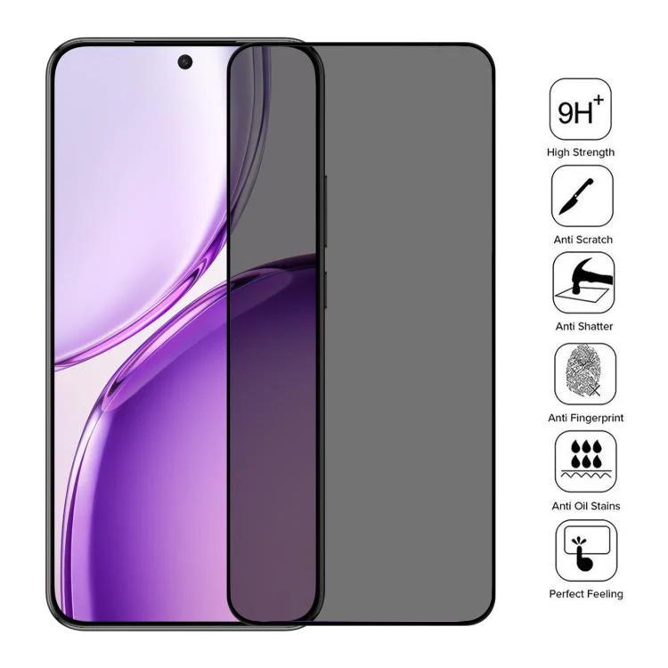 For Honor X70 Pro Max 5G 25pcs Full Cover Anti-peeping Tempered Glass Film,  Support Fingerprint Unlocking - Image 3