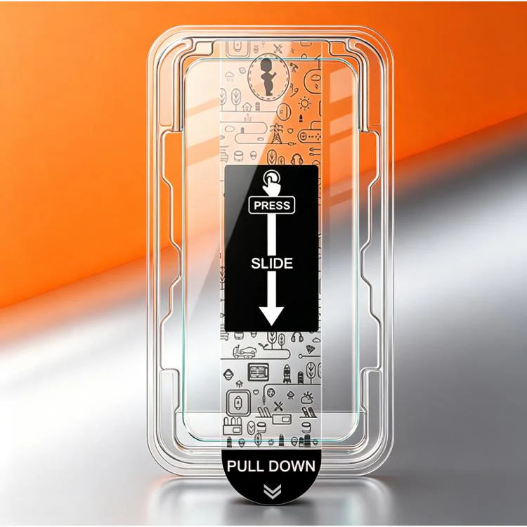 For Honor X7e 4G imak Dust-free Chamber Locator H Series Tempered Glass Film - Image 4