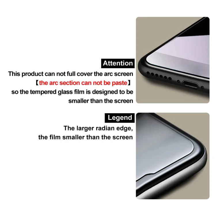 For Honor X7e 4G imak Dust-free Chamber Locator H Series Tempered Glass Film - Image 8