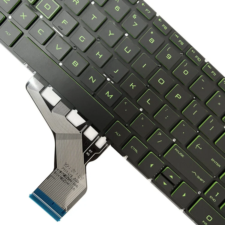 For HP Pavilion Gaming 15-DK US Version Laptop Backlight Keyboard(Green) - Image 5