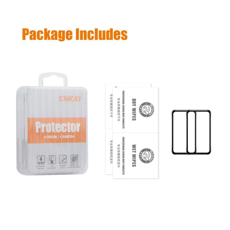 For Huawei Band 11 Pro 2pcs ENKAY 3D Full Coverage Soft PC Edge PMMA HD Screen Film - Image 7