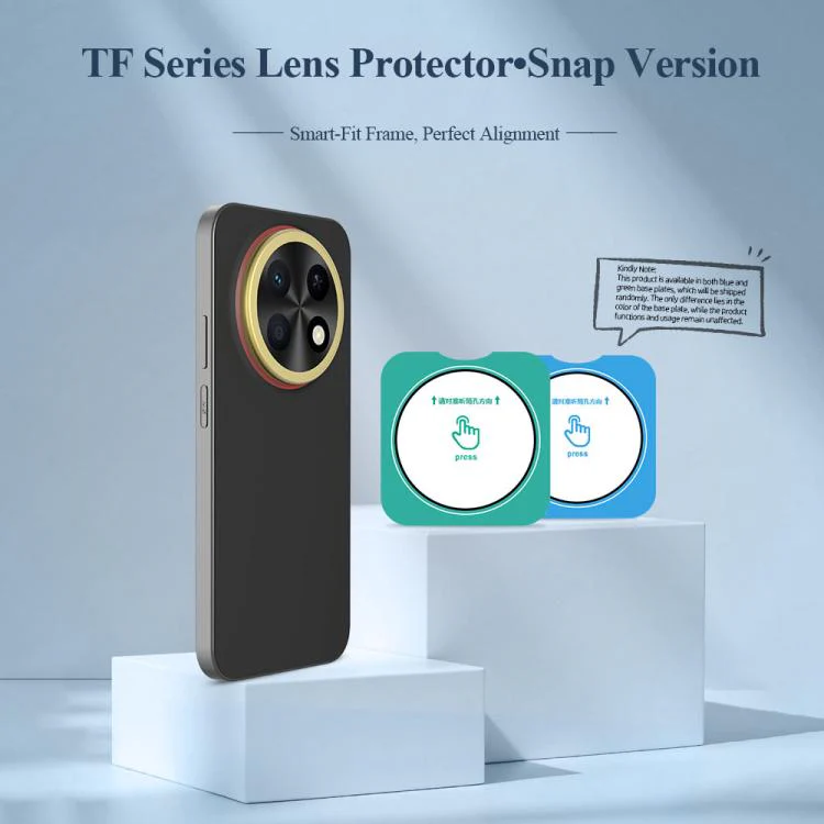 For Huawei Enjoy 90 Pro Max 5G LeReach TF Series Snap Version HD Wear-Resistant Camera Lens Glass Film(Black) - Image 2