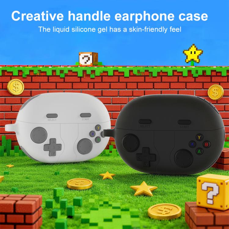 For Huawei FreeBuds Pro 5 XDcase Retro Game Console Style Silicone Earbuds Case(Green) - Image 6