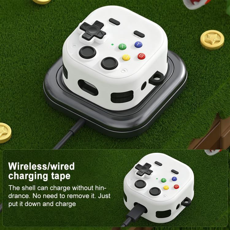 For Huawei FreeClip 2 XDcase Retro Game Console Design Earbuds Protective Case(Black) - Image 5