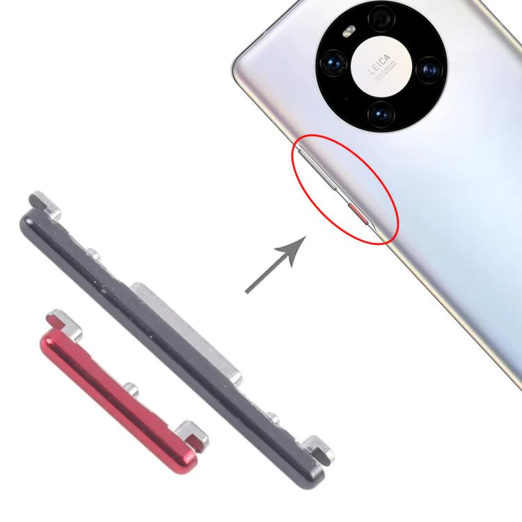 For Huawei Mate 40 10pairs Original Power Button and Volume Control Button (Black) - Image 4