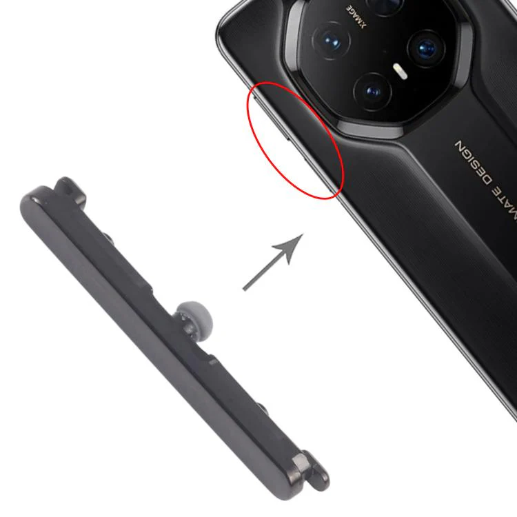 For Huawei Mate 70 RS Ultimate 10pcs Original Volume Control Button (Black) - Image 4
