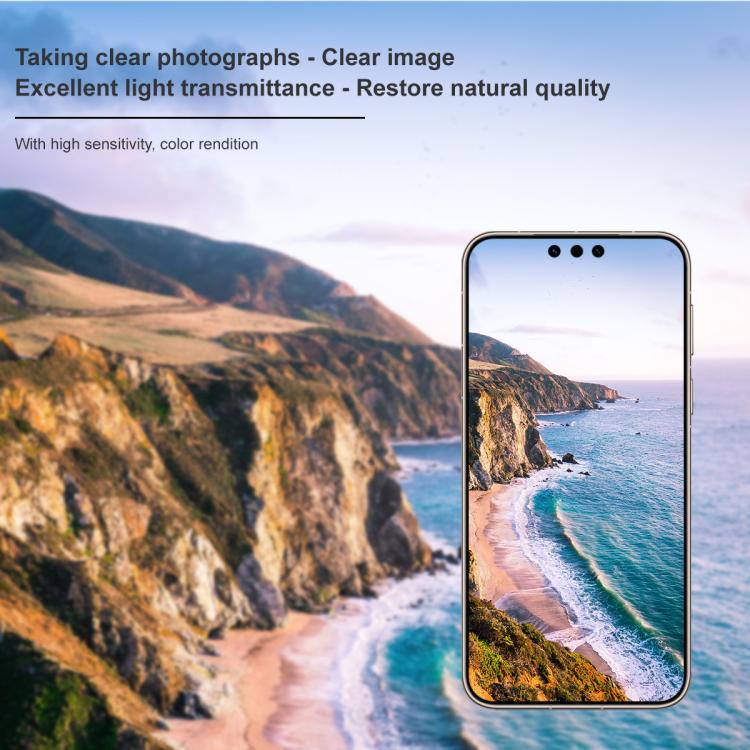 For Huawei Mate 80 Pro Max Wind imak Black Version HD Glass Rear Camera Lens Film, Self-positioning Version - Image 7