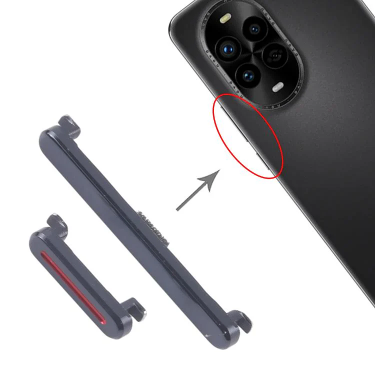 For Huawei nova 13 10pairs Original Power Button and Volume Control Button (Black) - Image 4