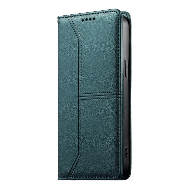 For Huawei nova 15 Pro / nova 15 Ultra Stitched Line Magnetic RFID Vegan Leather Phone Case(Green) - Image 2