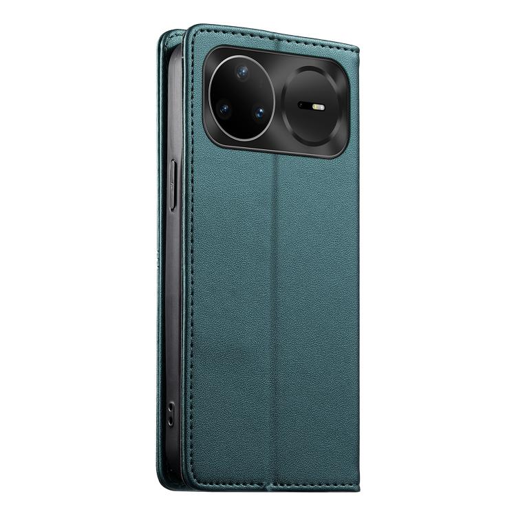 For Huawei nova 15 Pro / nova 15 Ultra Stitched Line Magnetic RFID Vegan Leather Phone Case(Green) - Image 3