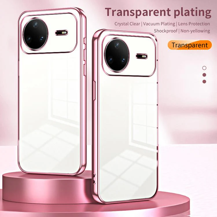 For Huawei nova 15 Pro Transparent Plating Fine Hole Phone Case(Green) - Image 3