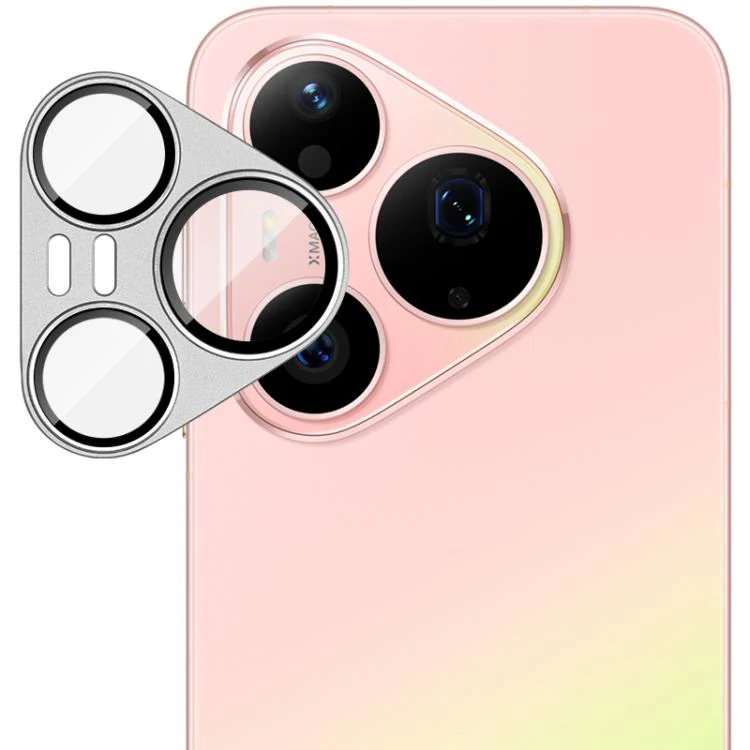 For Huawei Pura 90 Pro 5G IMAK Metal Armor Premium Camera Lens Protector Film(Silver)