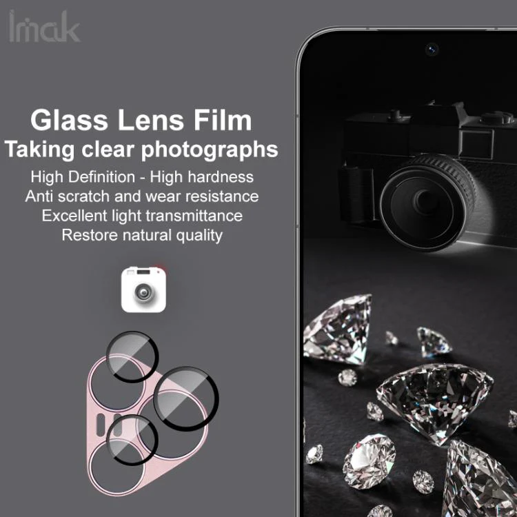 For Huawei Pura 90 Pro 5G IMAK Metal Armor Premium Camera Lens Protector Film(Silver) - Image 4