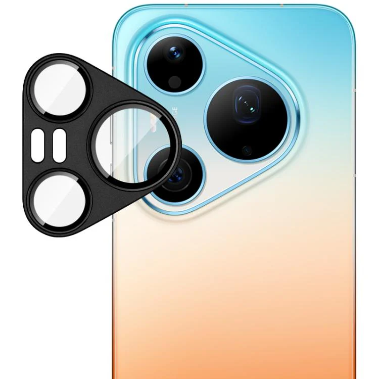 For Huawei Pura 90 Pro Max 5G IMAK Metal Armor Premium Camera Lens Protector Film(Black)