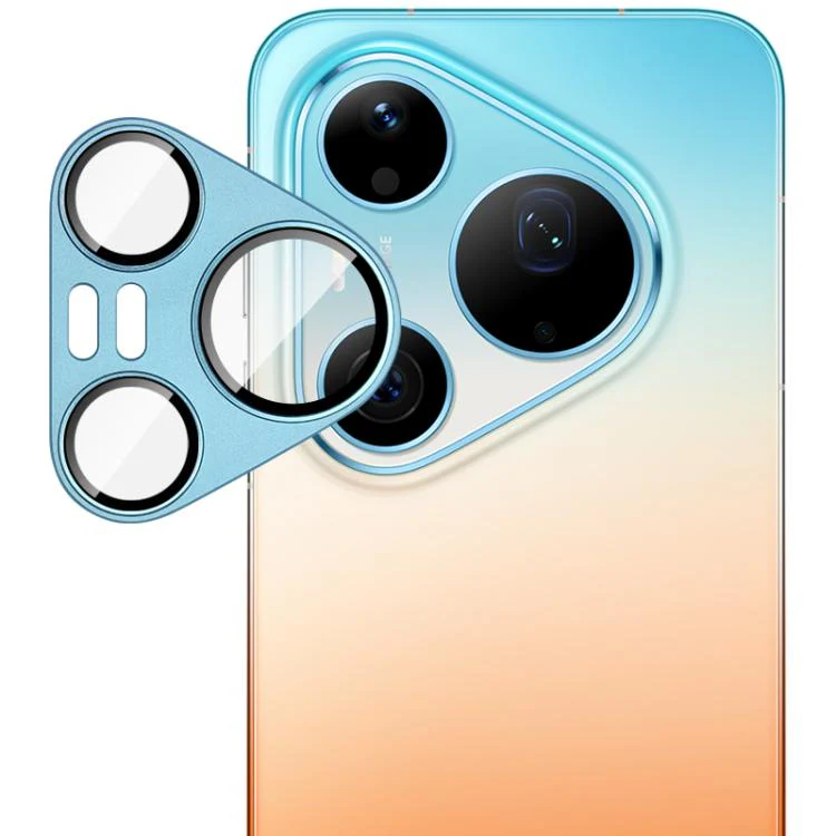 For Huawei Pura 90 Pro Max 5G IMAK Metal Armor Premium Camera Lens Protector Film(Blue)
