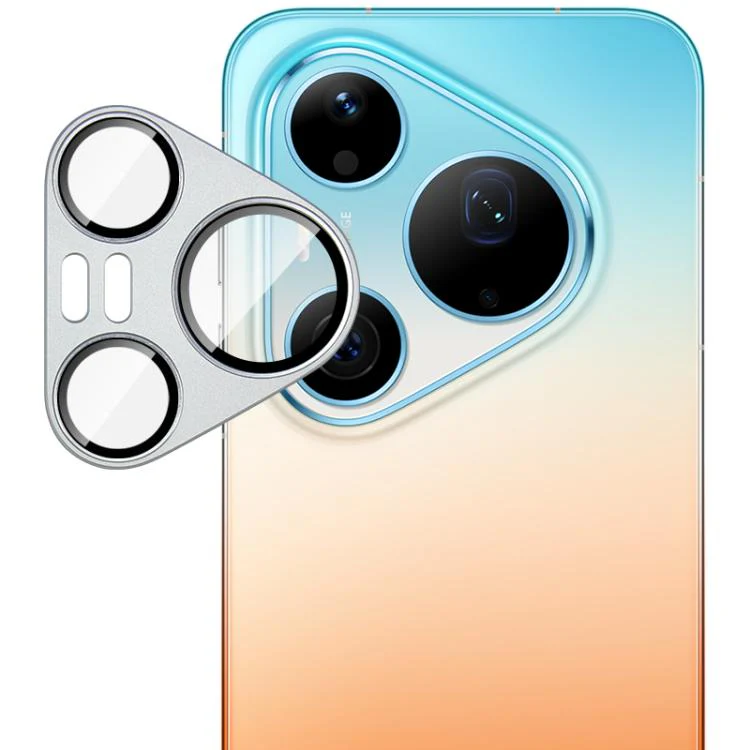 For Huawei Pura 90 Pro Max 5G IMAK Metal Armor Premium Camera Lens Protector Film(Silver)