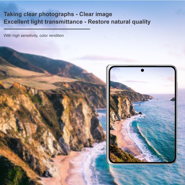 For Huawei Pura X Max IMAK Black Version HD Glass Rear Camera Lens Film, Self-positioning Version - Image 7