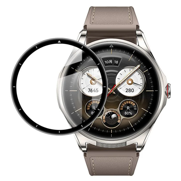 For Huawei Watch Buds 2 Brown/Silver IMAK Plexiglass HD Watch Protective Film