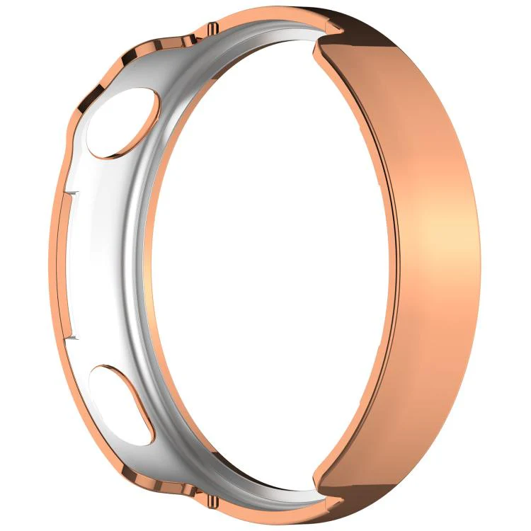 For Huawei Watch GT 6 41mm Single Row Diamond Half Coverage Hollow PC Watch Protective Cover(Rose Gold) - Image 4
