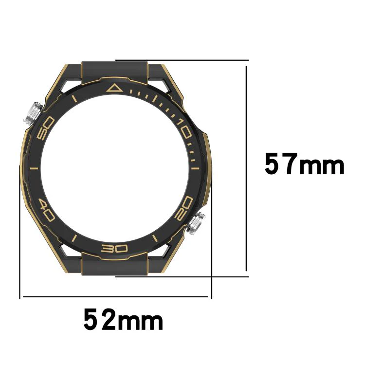 For Huawei Watch GT 6 46mm Change to Watch Ultimate Design PC Hollow Watch Protective Cover(Silver Blue) - Image 8