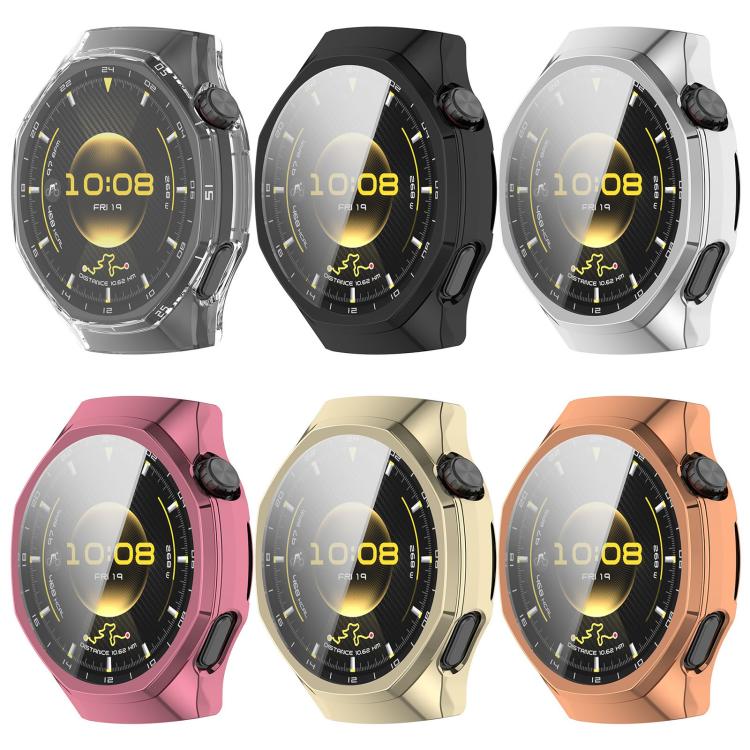 For Huawei Watch GT 6 Pro Electroplated Full Coverage TPU Watch Protective Cover(Black) - Image 9