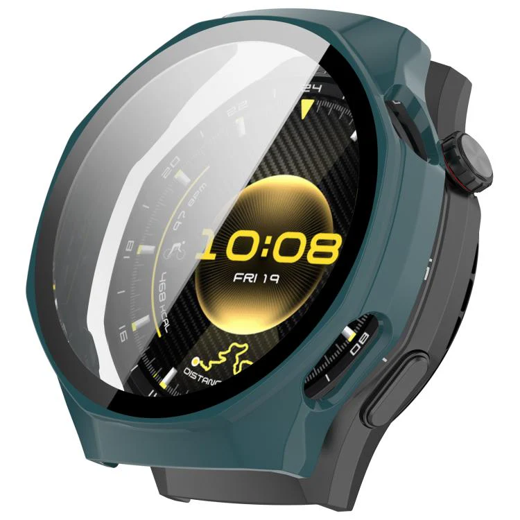 For Huawei Watch GT 6 Pro Tempered Film Integrated PC Watch Cover(Pine Green)