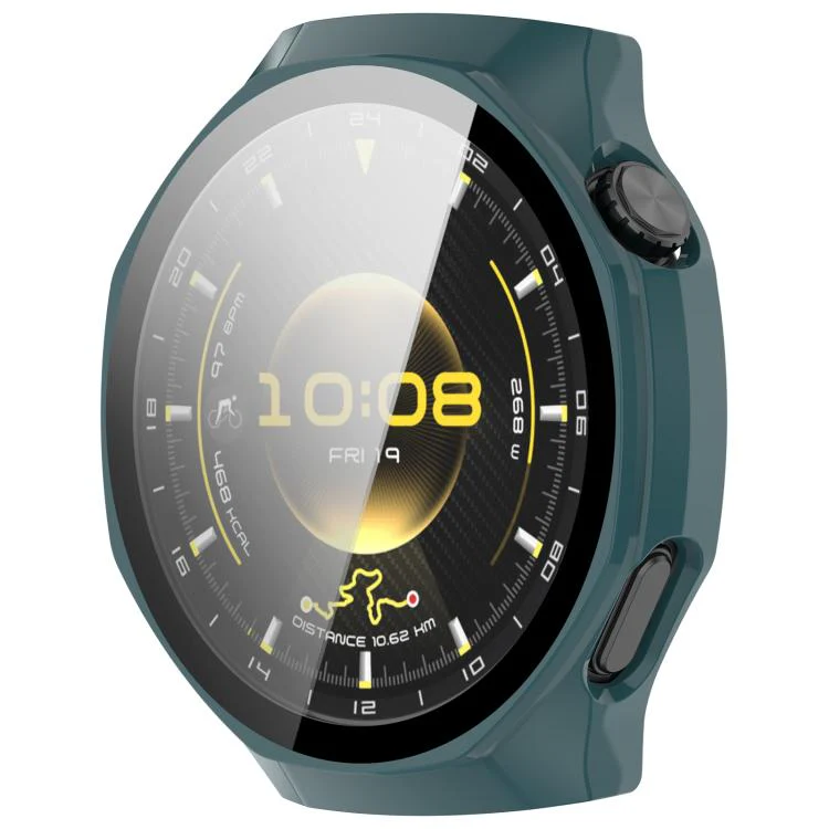 For Huawei Watch GT 6 Pro Tempered Film Integrated PC Watch Cover(Pine Green) - Image 2