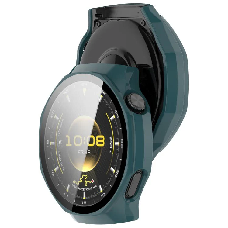 For Huawei Watch GT 6 Pro Tempered Film Integrated PC Watch Cover(Pine Green) - Image 6