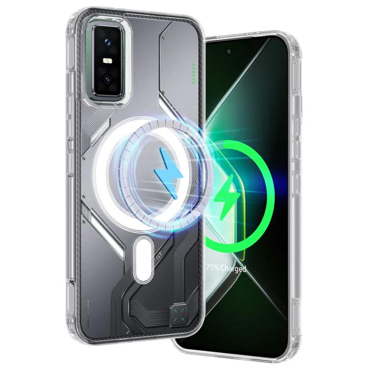 For Infinix GT 30 Pro 5G / GT 30 5G MagSafe Clear Acrylic PC Hybrid TPU Phone Case(Transparent) - Image 7
