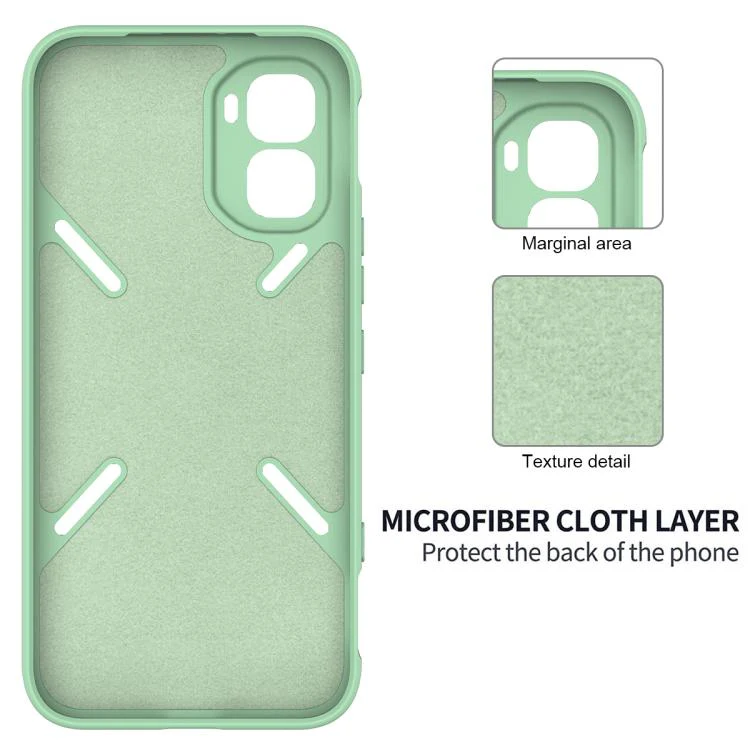 For Infinix GT 50 Pro 5G Solid Color Liquid Silicone Dropproof Full Coverage Phone Case(Green) - Image 6