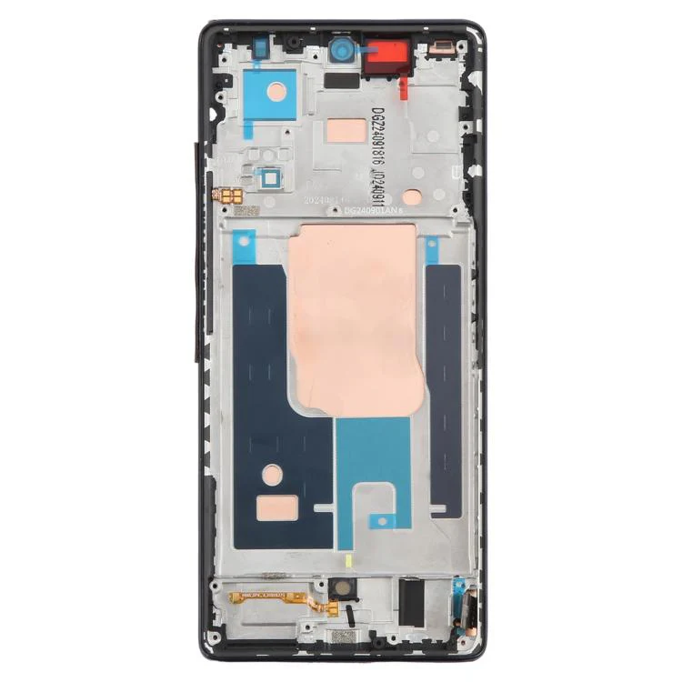 For Infinix Note 40 Pro 4G X6850 AMOLED Original LCD Screen Digitizer Full Assembly with Frame (Black) - Image 3
