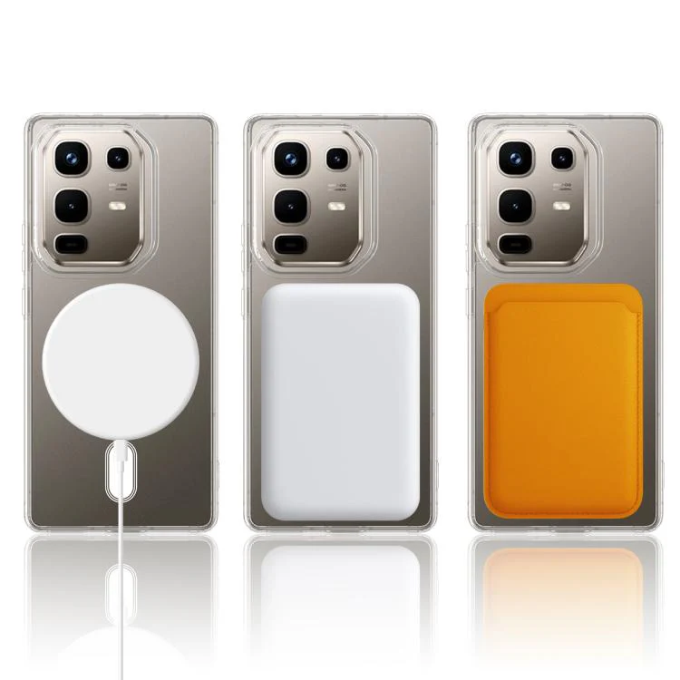 For Infinix Note 50 / 50 Pro / Note 50s MagSafe Clear Acrylic PC Hybrid TPU Phone Case(Transparent) - Image 4