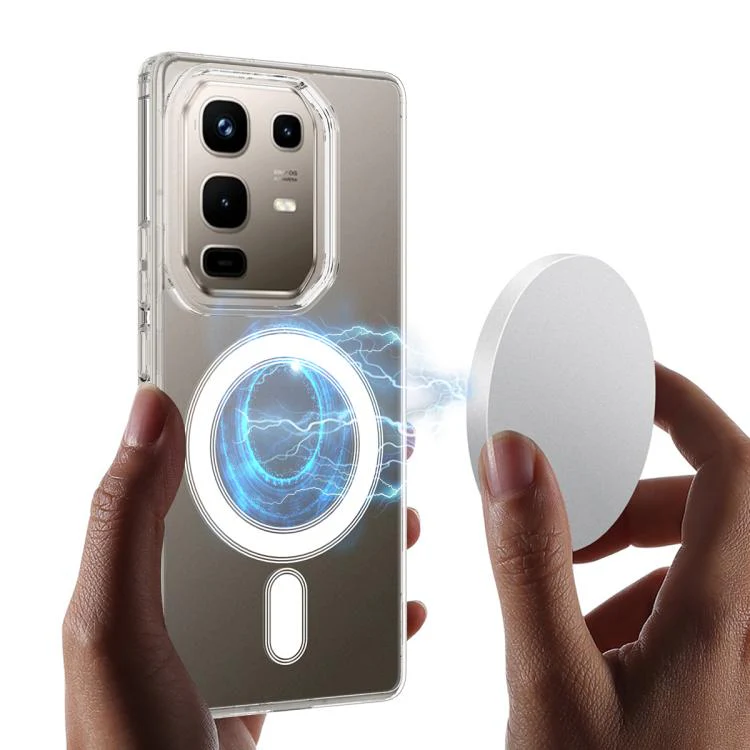 For Infinix Note 50 / 50 Pro / Note 50s MagSafe Clear Acrylic PC Hybrid TPU Phone Case(Transparent) - Image 5
