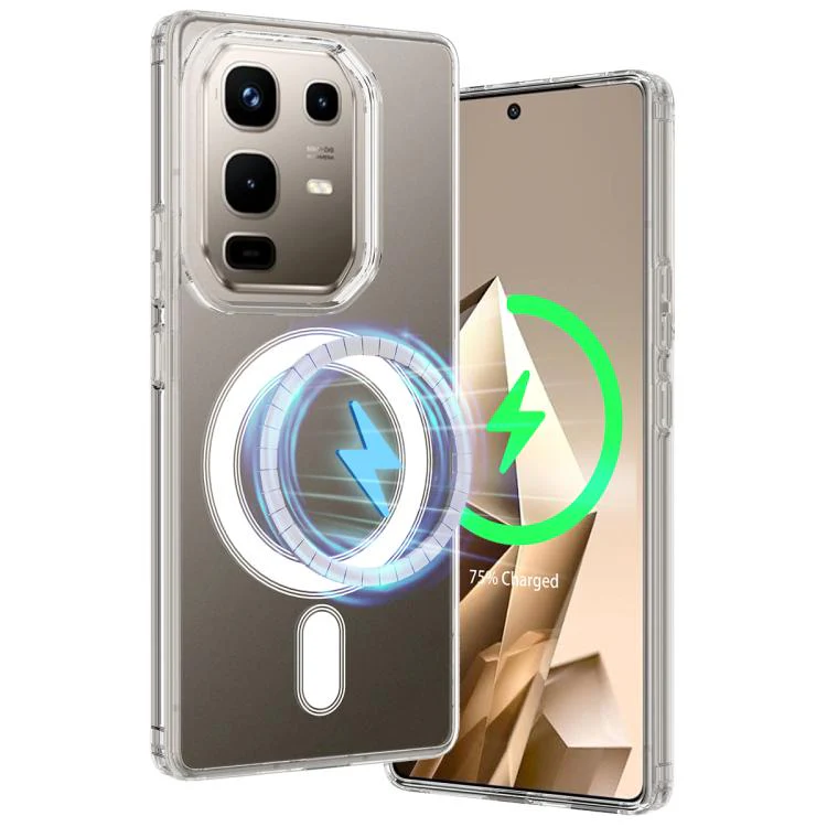 For Infinix Note 50 / 50 Pro / Note 50s MagSafe Clear Acrylic PC Hybrid TPU Phone Case(Transparent) - Image 7