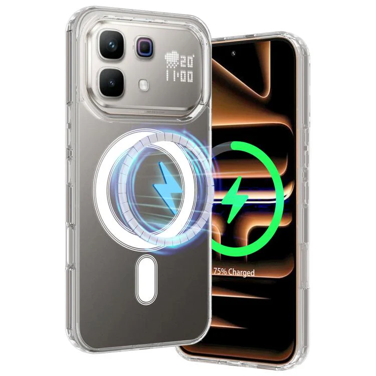 For Infinix Note 60 / Note 60 Pro 5G MagSafe Clear Acrylic PC Hybrid TPU Phone Case(Transparent) - Image 7