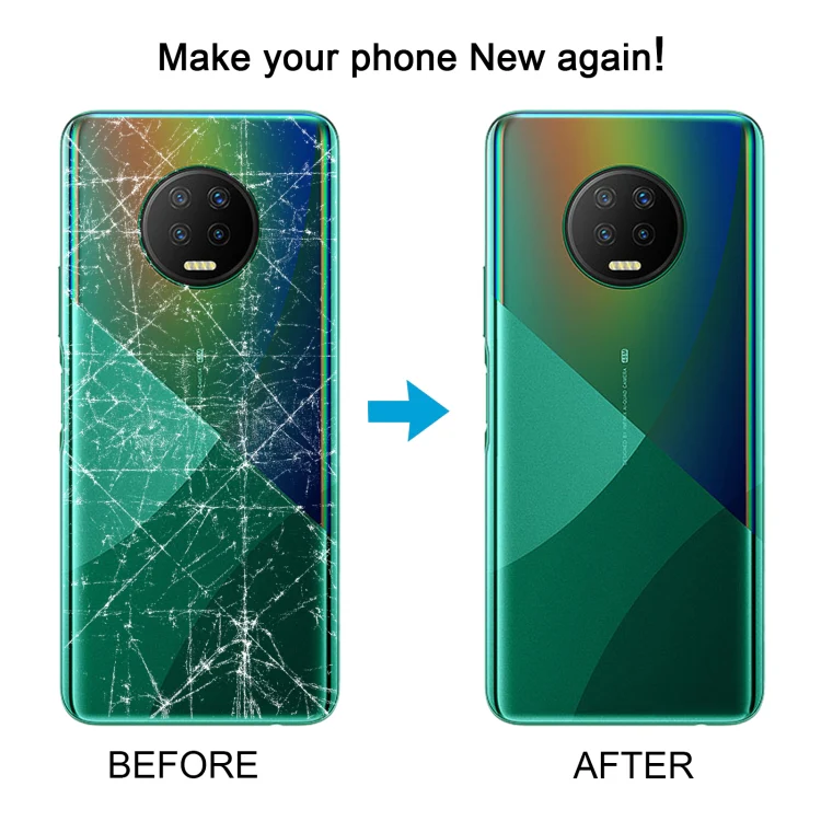 For Infinix Note 7 X690 Original Battery Back Cover(Black) - Image 6