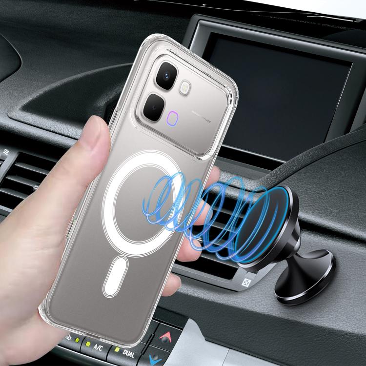 For Infinix Note Edge 5G MagSafe Clear Acrylic PC Hybrid TPU Phone Case(Transparent) - Image 5