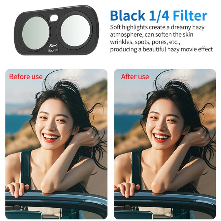 For Insta 360 Luna Ultra JSR CB Series Magnetic Camera Lens Filter, Filter:12 in 1 Mixed Filter - Image 7