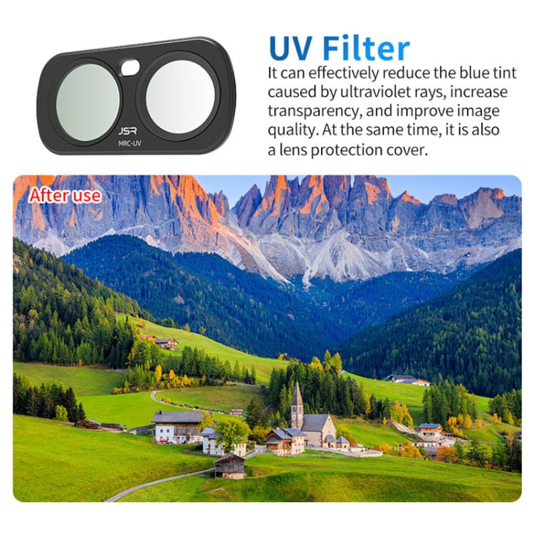 For Insta 360 Luna Ultra JSR CB Series Magnetic Camera Lens Filter, Filter:3 in 1 ND8-32 - Image 10