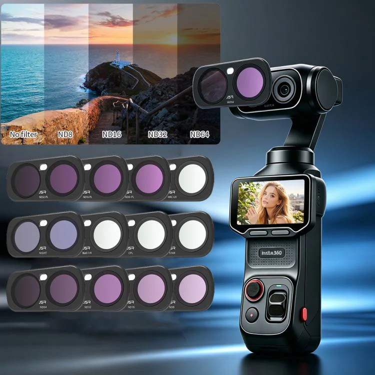 For Insta 360 Luna Ultra JSR CB Series Magnetic Camera Lens Filter, Filter:Black Mist 1/4 - Image 2