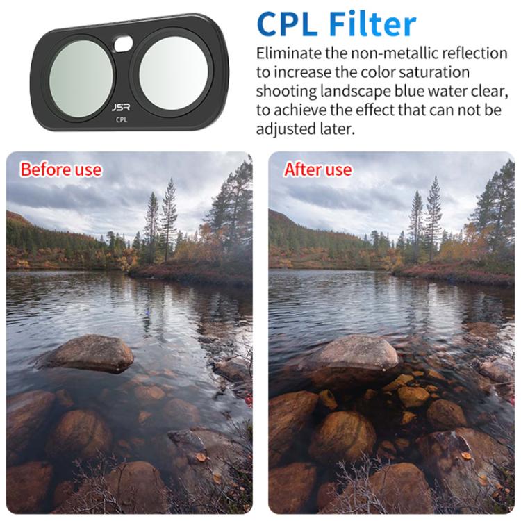 For Insta 360 Luna Ultra JSR CB Series Magnetic Camera Lens Filter, Filter:ND32 - Image 9