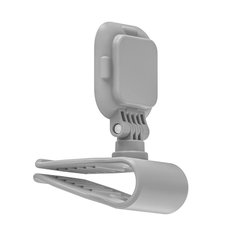For Insta360 GO Ultra Sunnylife Magnetic Car Sun Visor Mount Action Camera Holder 360 Rotating 180 Tilt Sun Visor Holder (Grey) - Image 3