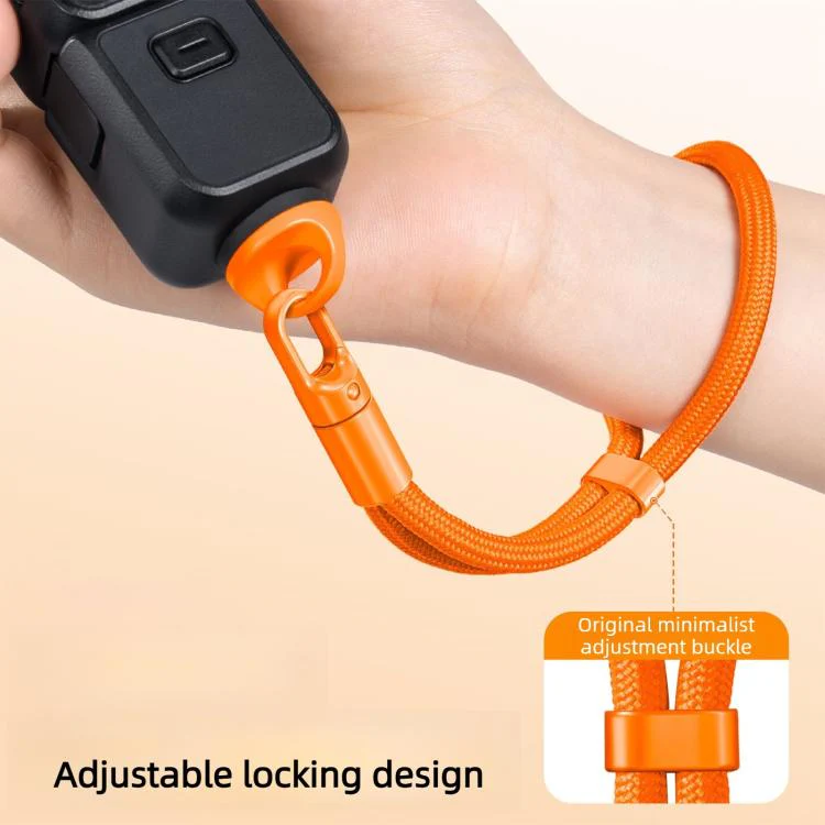 For Insta360 Luna Ultra Anti-Loss Self-Locking Adjustable Camera Wrist Lanyard(Lilac) - Image 4