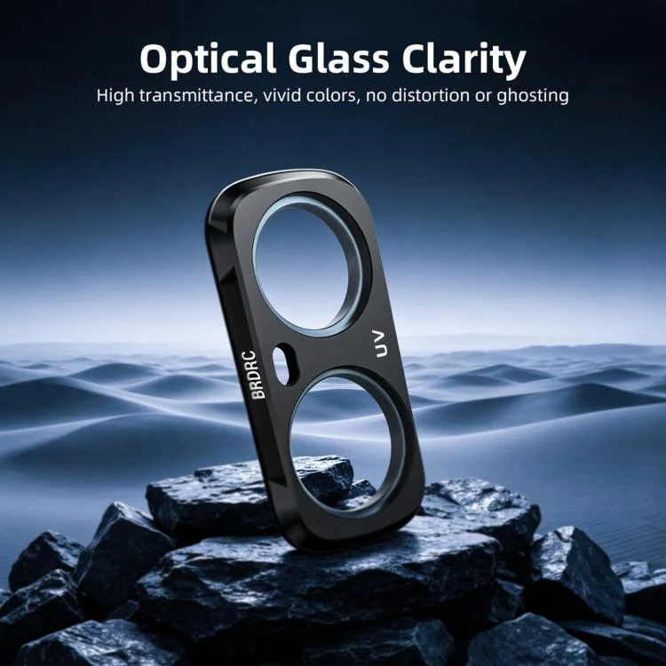 For Insta360 Luna Ultra BRDRC Filter Accessories, Specification: 3pcs /Set CPL + ND16 + Black Soft - Image 7