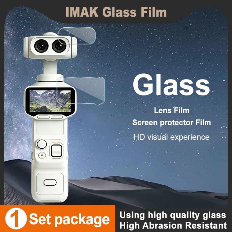 For Insta360 Luna Ultra imak Tempered Glass Film with Camera Lens Film - Image 2