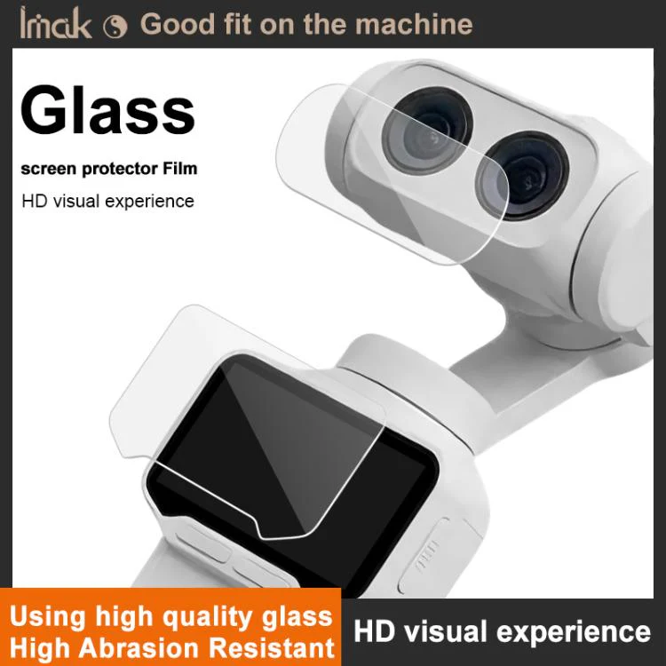 For Insta360 Luna Ultra imak Tempered Glass Film with Camera Lens Film - Image 4