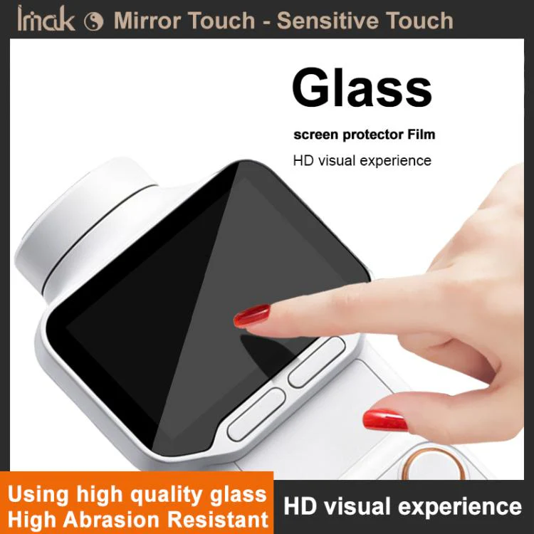 For Insta360 Luna Ultra imak Tempered Glass Film with Camera Lens Film - Image 5
