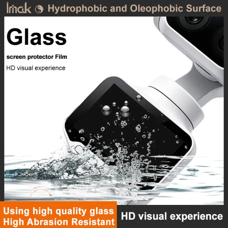 For Insta360 Luna Ultra imak Tempered Glass Film with Camera Lens Film - Image 6