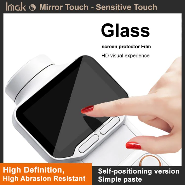 For Insta360 Luna Ultra imak Tempered Glass Film with Camera Lens Film, Self-positioning Version - Image 6